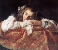 Chiffres baroques Sleeping Girl Domenico Fetti